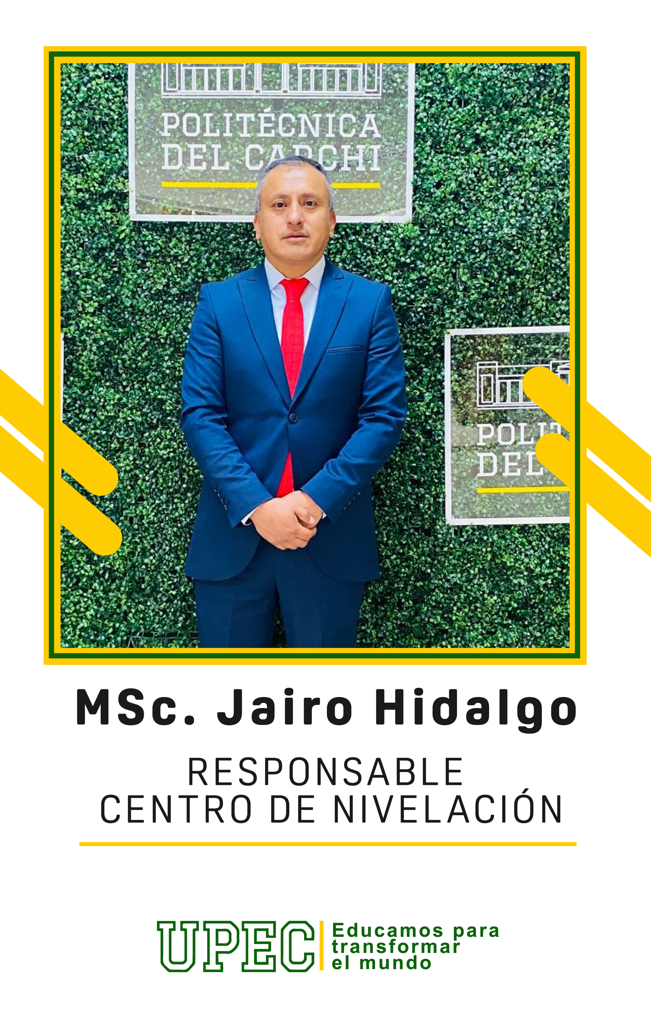 Magister Jairo Hidalgo